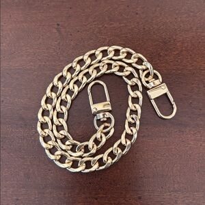 16” Gold Unbranded Flat Bag Chain Replacement or Necklace